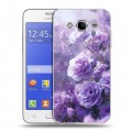 Дизайнерский пластиковый чехол для Samsung Galaxy J7 Розы цветы