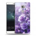 Дизайнерский пластиковый чехол для Huawei Mate S Розы цветы