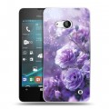 Дизайнерский пластиковый чехол для Microsoft Lumia 550 Розы цветы