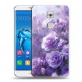 Дизайнерский пластиковый чехол для Huawei Nova Plus Розы цветы