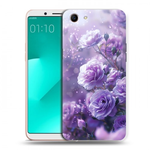 Дизайнерский пластиковый чехол для OPPO A83 Розы цветы