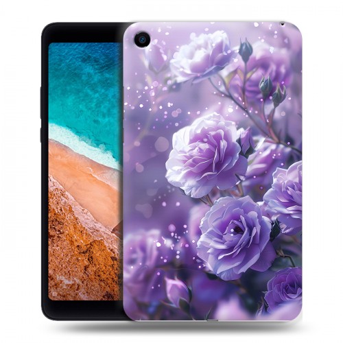 Дизайнерский силиконовый чехол для Xiaomi Mi Pad 4 Розы цветы