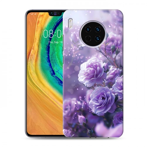 Дизайнерский пластиковый чехол для Huawei Mate 30 Розы цветы