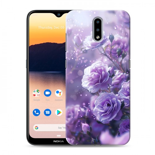Дизайнерский силиконовый чехол для Nokia 2.3 Розы цветы