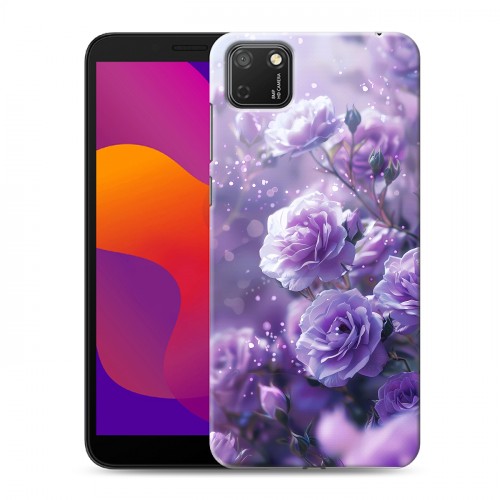 Дизайнерский силиконовый чехол для Huawei Honor 9S Розы цветы