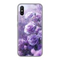 Дизайнерский силиконовый с усиленными углами чехол для Xiaomi RedMi 9A Розы цветы
