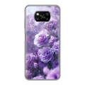 Дизайнерский пластиковый чехол для Xiaomi Poco X3 Розы цветы