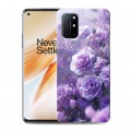 Дизайнерский пластиковый чехол для OnePlus 8T Розы цветы