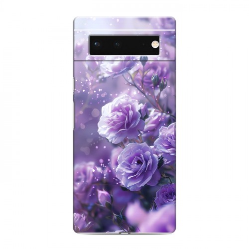 Дизайнерский силиконовый чехол для Google Pixel 6 Розы цветы