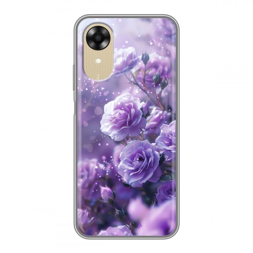 Дизайнерский силиконовый чехол для OPPO A17k Розы цветы