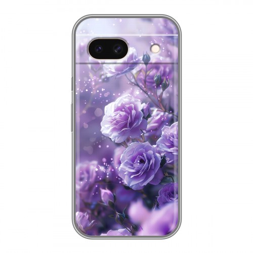 Дизайнерский силиконовый чехол для Google Pixel 8a Розы цветы