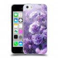 Дизайнерский пластиковый чехол для Iphone 5c Розы цветы