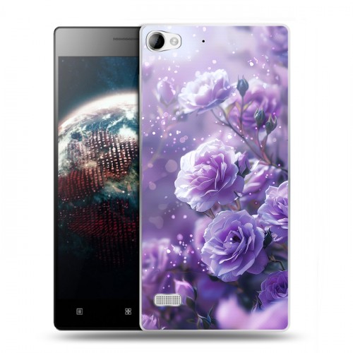 Дизайнерский пластиковый чехол для Lenovo Vibe X2 Розы цветы