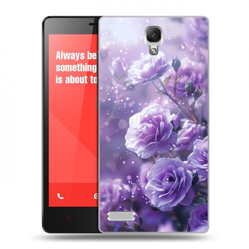 Дизайнерский пластиковый чехол для Xiaomi RedMi Note Розы цветы