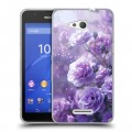 Дизайнерский пластиковый чехол для Sony Xperia E4g Розы цветы