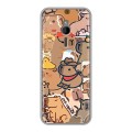 Дизайнерский силиконовый чехол для Nokia 230 капибара