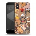 Дизайнерский пластиковый чехол для Xiaomi Mi8 SE капибара