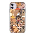 Дизайнерский силиконовый чехол для Iphone 11 капибара