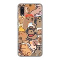 Дизайнерский силиконовый чехол для Samsung Galaxy A02 капибара