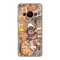Дизайнерский силиконовый чехол для Xiaomi RedMi A3 капибара