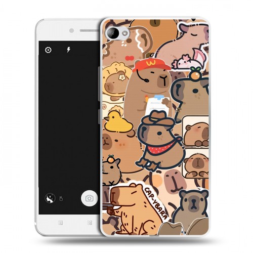 Дизайнерский пластиковый чехол для Lenovo S90 капибара