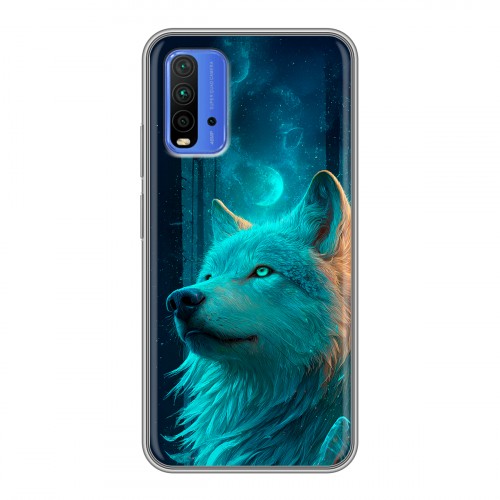 Дизайнерский силиконовый чехол для Xiaomi RedMi 9T бабочки саккура