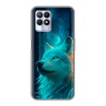 Дизайнерский силиконовый чехол для Realme 8i бабочки саккура