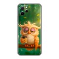 Дизайнерский силиконовый с усиленными углами чехол для Huawei Nova Y61 сова
