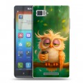 Дизайнерский пластиковый чехол для Lenovo Vibe Z сова