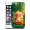 Дизайнерский силиконовый чехол для Iphone 6 Plus/6s Plus сова