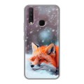 Полупрозрачный дизайнерский силиконовый чехол для Vivo Y17 лиса