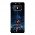 Полупрозрачный дизайнерский пластиковый чехол для Huawei Mate X3 самолет