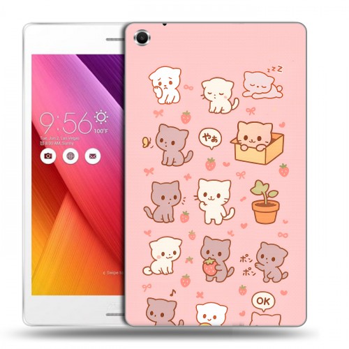 Дизайнерский силиконовый чехол для ASUS ZenPad S 8 Hello Kitty Хелоу Кити