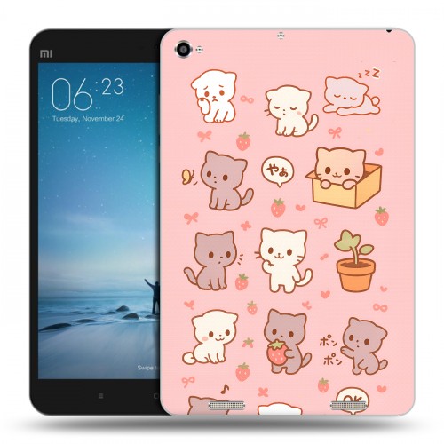 Дизайнерский силиконовый чехол для Xiaomi Mi Pad 2 Hello Kitty Хелоу Кити