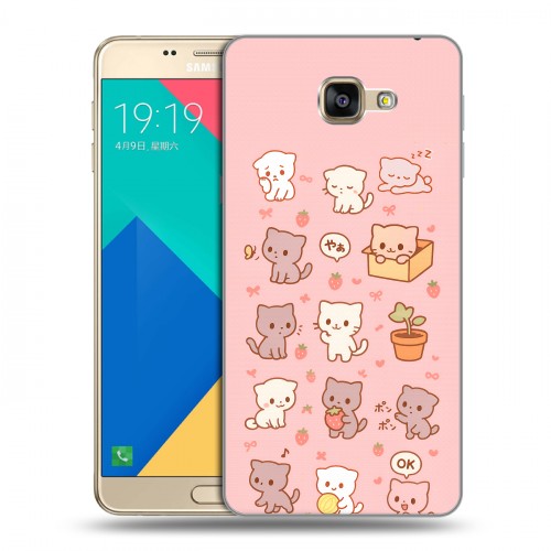 Дизайнерский силиконовый чехол для Samsung Galaxy A9 Hello Kitty Хелоу Кити