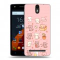 Дизайнерский силиконовый чехол для Wileyfox Storm Hello Kitty Хелоу Кити