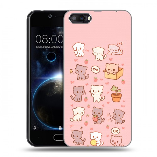 Дизайнерский пластиковый чехол для Doogee Shoot 2 Hello Kitty Хелоу Кити