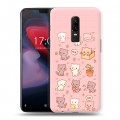 Дизайнерский пластиковый чехол для OnePlus 6 Hello Kitty Хелоу Кити