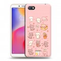 Дизайнерский пластиковый чехол для Xiaomi RedMi 6A Hello Kitty Хелоу Кити