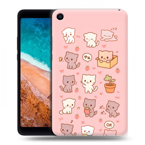 Дизайнерский силиконовый чехол для Xiaomi Mi Pad 4 Hello Kitty Хелоу Кити