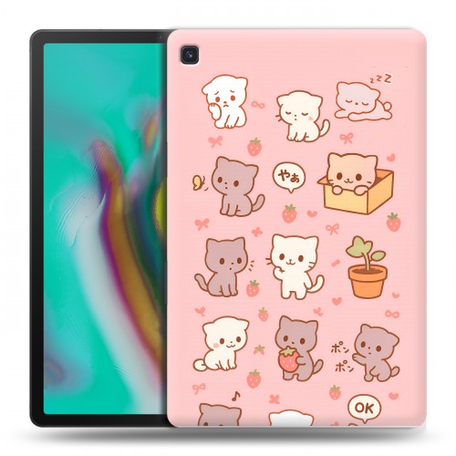 Дизайнерский силиконовый чехол для Samsung Galaxy Tab S5e Hello Kitty Хелоу Кити