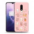Дизайнерский пластиковый чехол для OnePlus 7 Hello Kitty Хелоу Кити