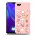 Дизайнерский пластиковый чехол для OPPO A1k Hello Kitty Хелоу Кити