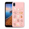 Дизайнерский пластиковый чехол для Xiaomi RedMi 7A Hello Kitty Хелоу Кити