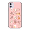 Дизайнерский силиконовый чехол для Iphone 11 Hello Kitty Хелоу Кити