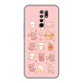 Дизайнерский силиконовый чехол для Xiaomi RedMi 9 Hello Kitty Хелоу Кити