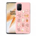 Дизайнерский пластиковый чехол для OnePlus 8T Hello Kitty Хелоу Кити