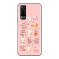 Дизайнерский силиконовый чехол для Vivo Y31 Hello Kitty Хелоу Кити