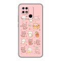 Дизайнерский силиконовый чехол для Xiaomi Redmi 10C Hello Kitty Хелоу Кити