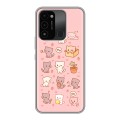 Дизайнерский силиконовый с усиленными углами чехол для Tecno Spark Go 2022 Hello Kitty Хелоу Кити